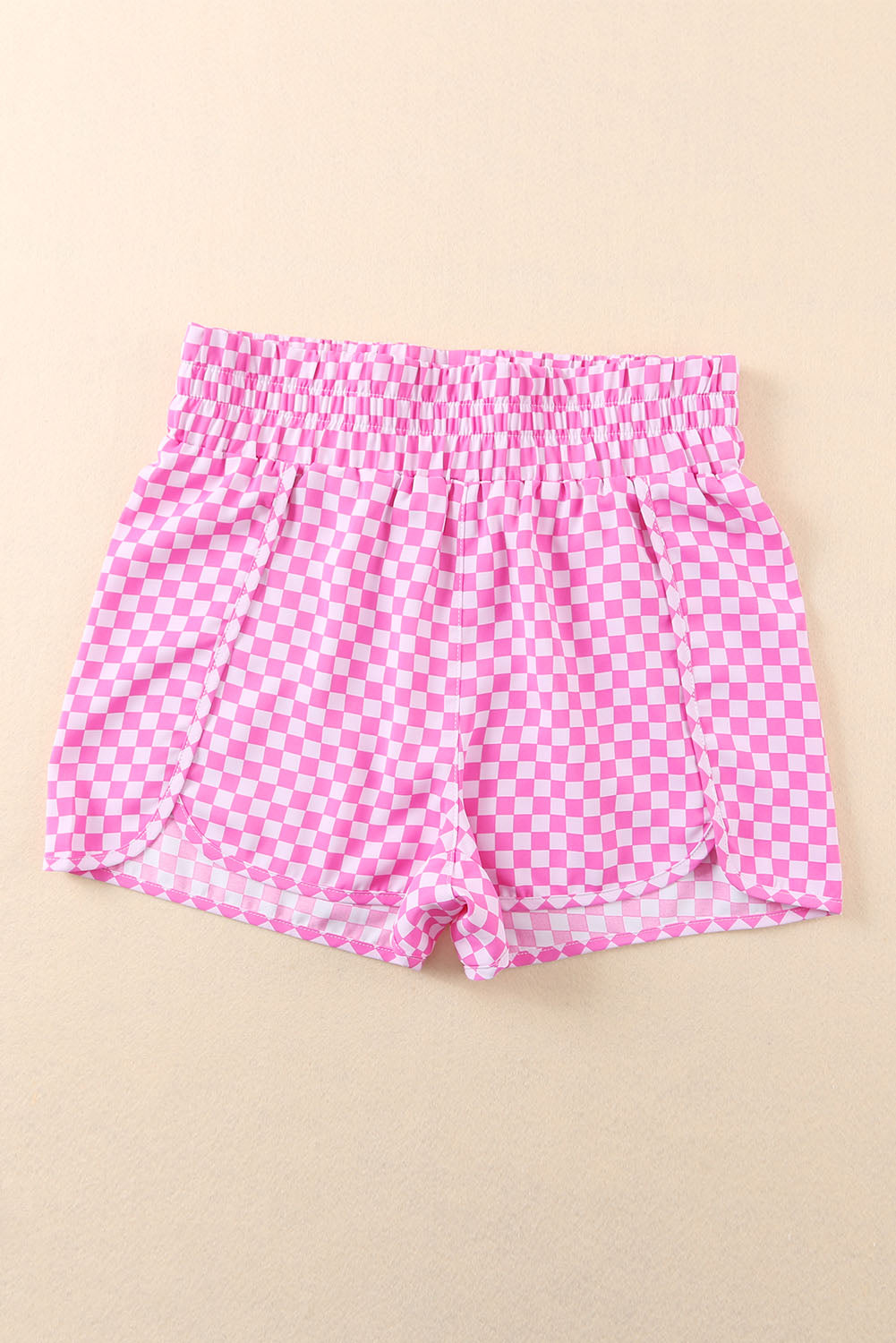 Pink Leopard Shorts