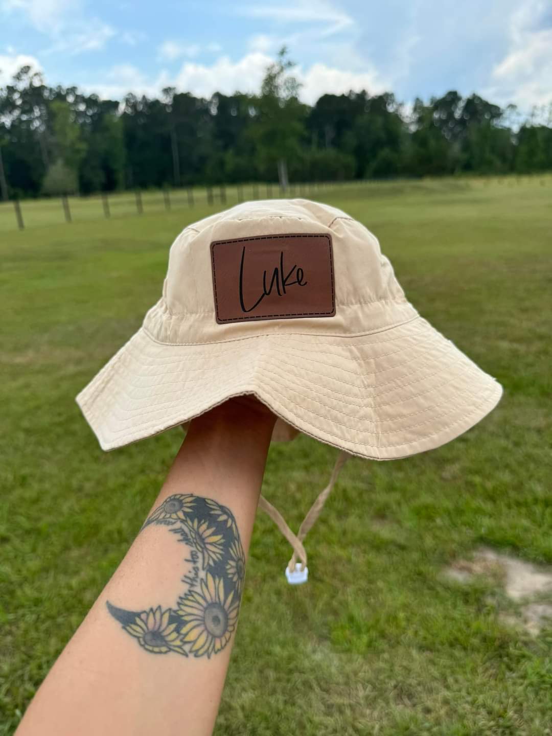 Personalized Toddler/Youth Bucket Hat SPF 50+
