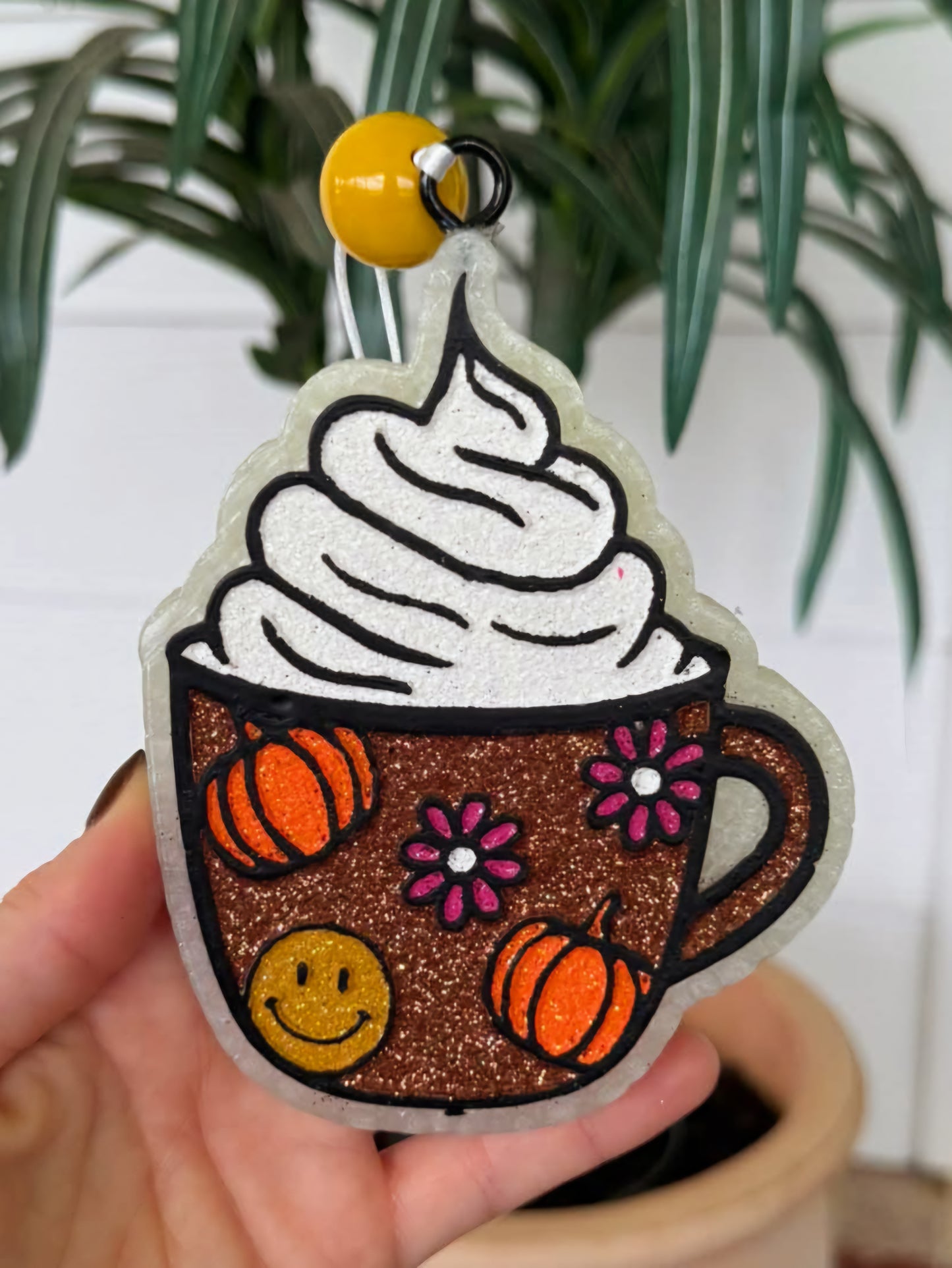 Hot Cocoa/Latte Fall Coffee Cup
