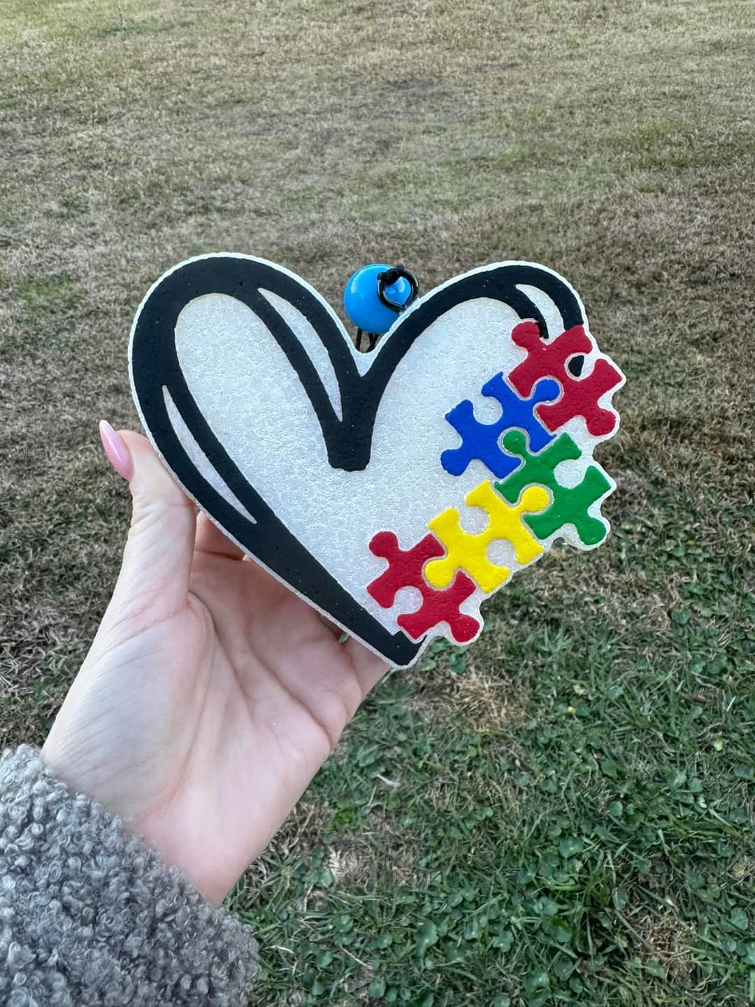 Autism Heart Car Freshie