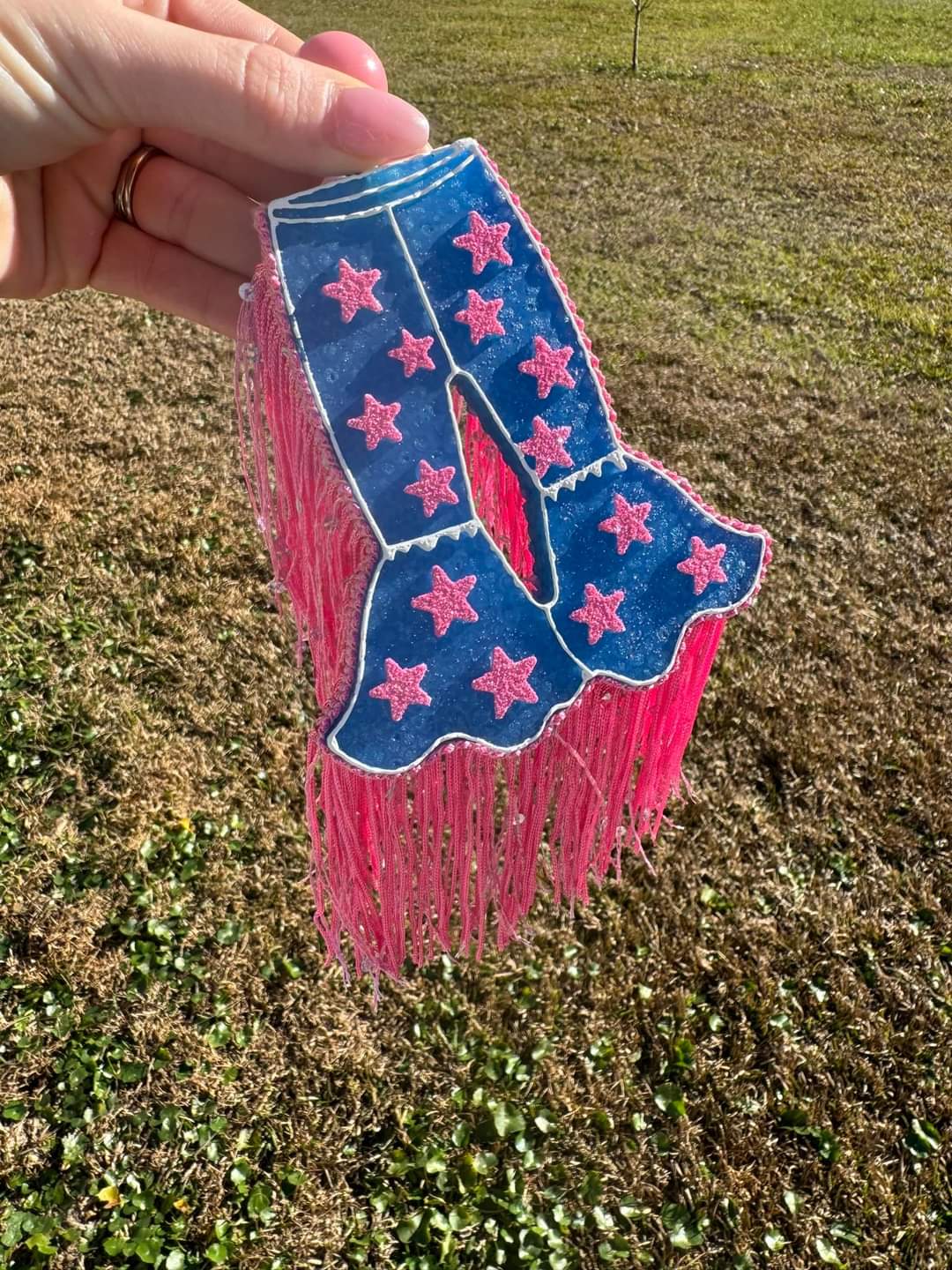 Stars Bell Bottom Car Freshie