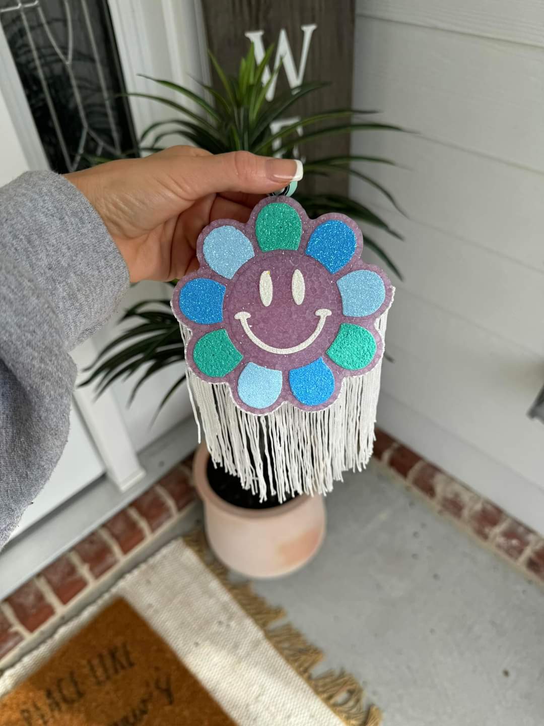 Flower Smiley Face