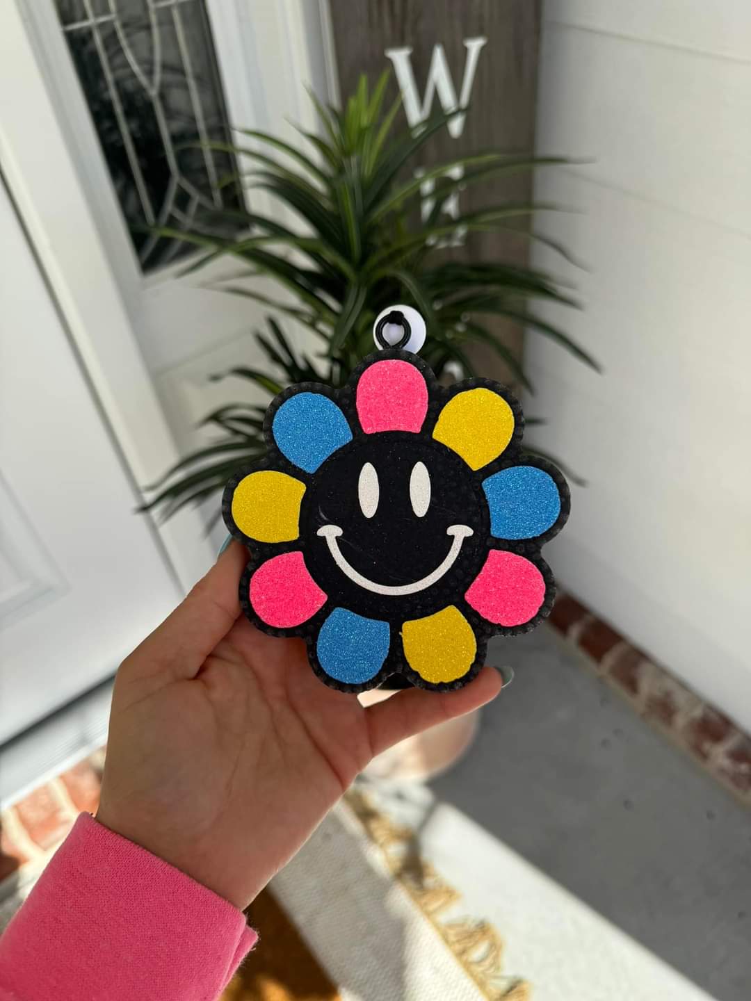 Flower Smiley Face