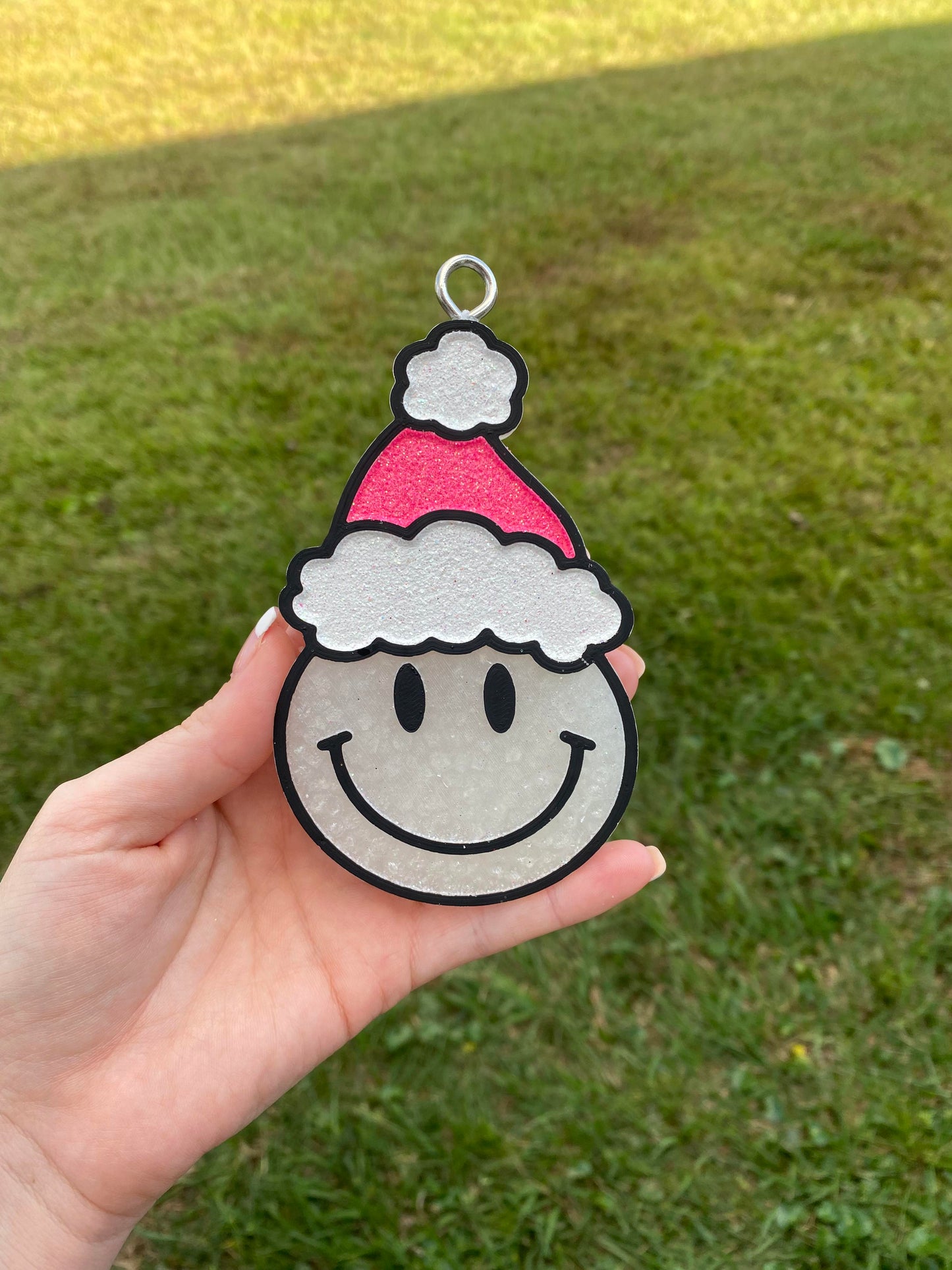 Smiley Face Snowman