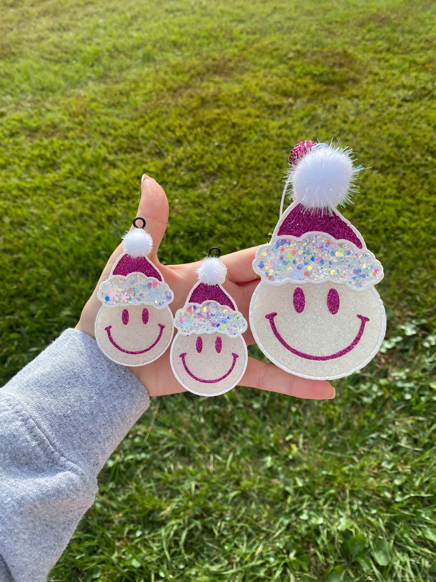 Smiley Face Snowman