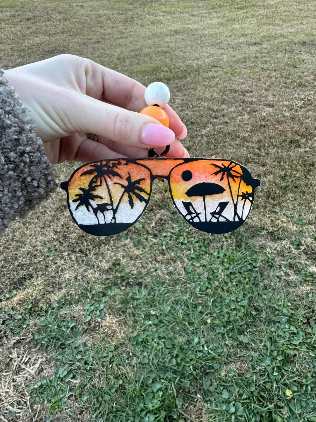 Tropical Sunglass Car Freshie