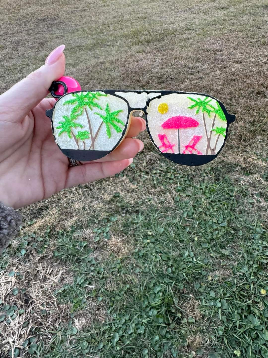 Tropical Sunglass Car Freshie