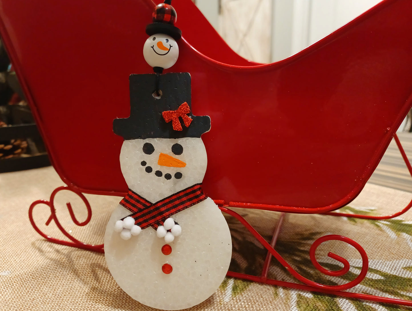 Gingerbread or Snowman Car Freshie