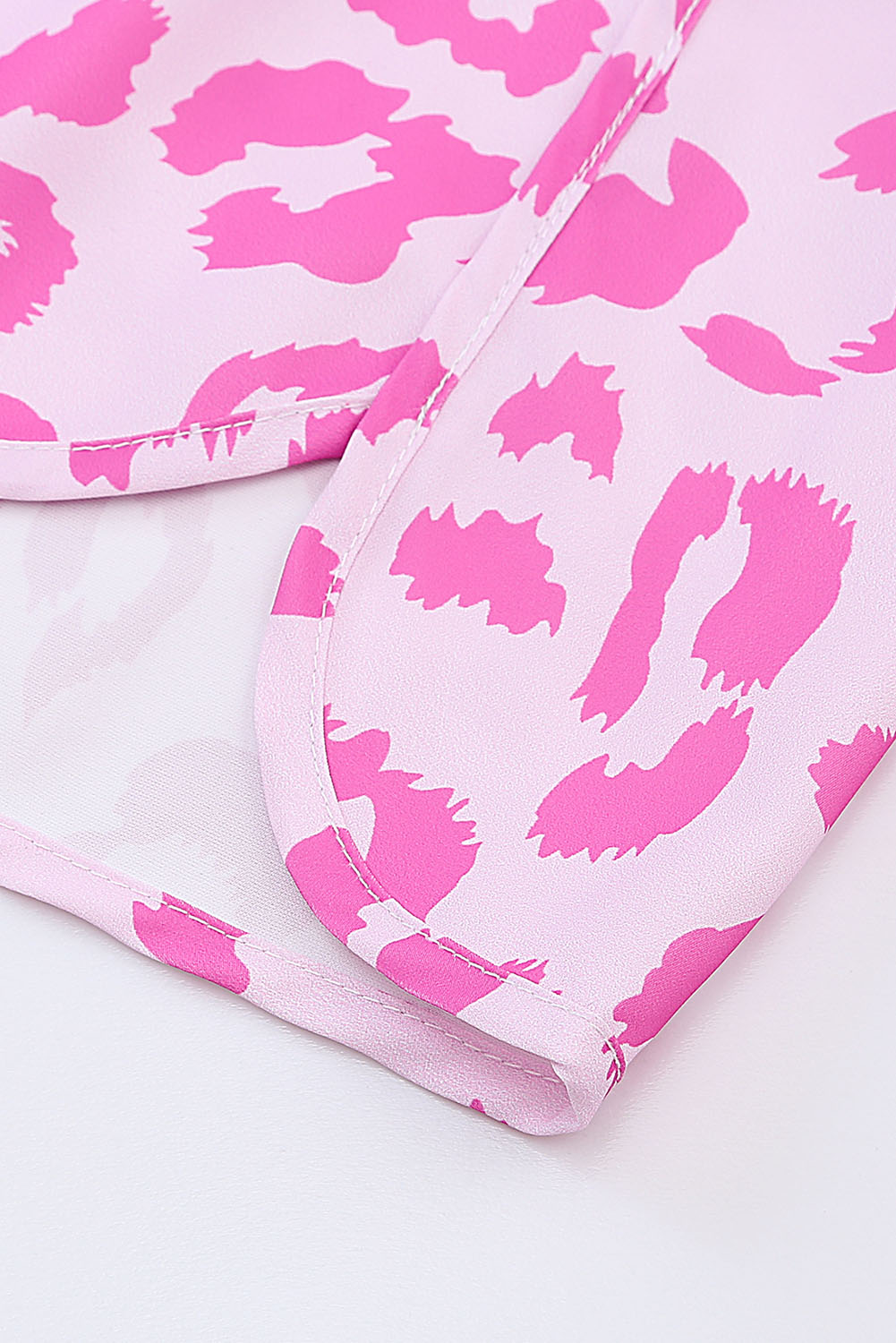 Pink Leopard Shorts