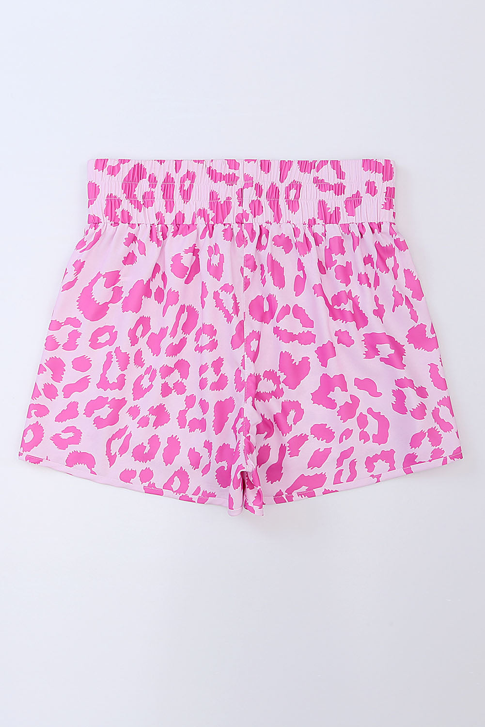 Pink Leopard Shorts