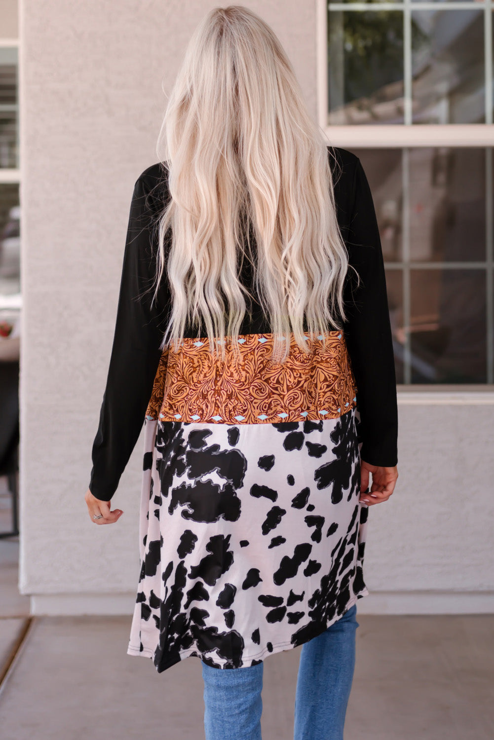 Animal Print Trendy Cardigan