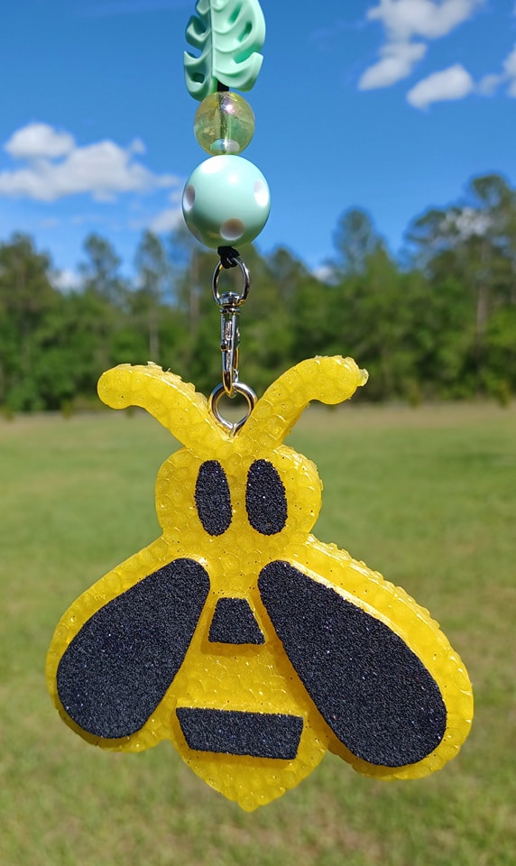Bee Happy Car Freshie