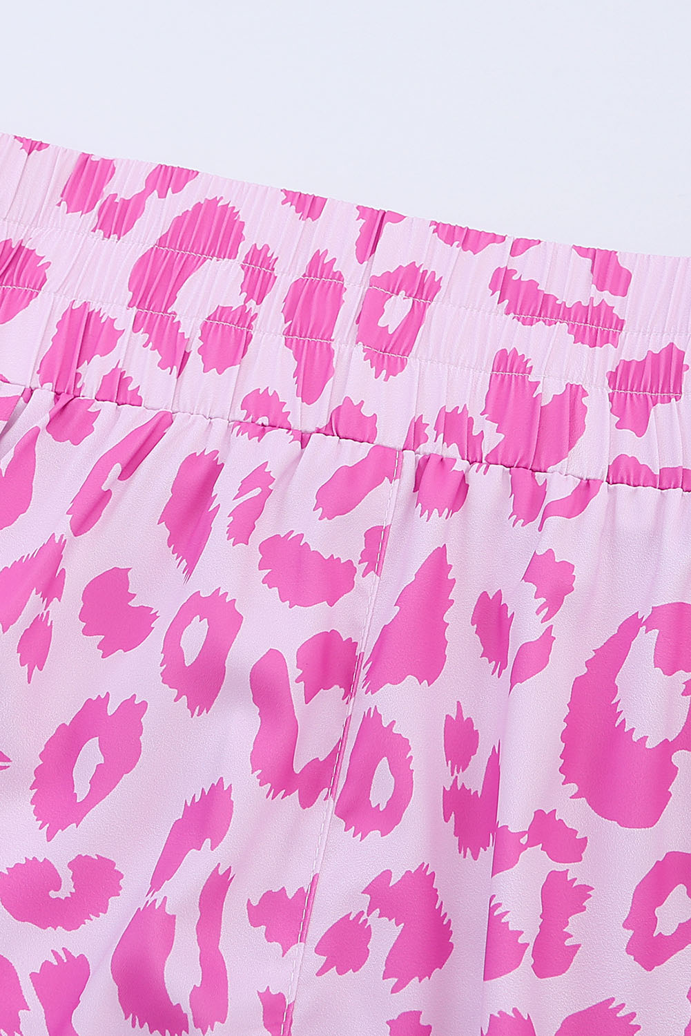 Pink Leopard Shorts