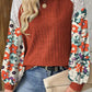 Floral Sleeve Stylish Blouse