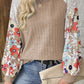 Floral Sleeve Stylish Blouse