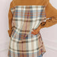 Plaid Long Sleeve Jacket