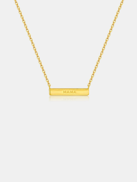 MAMA Bar Necklace