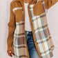 Plaid Long Sleeve Jacket