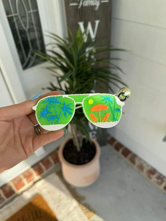 Tropical Sunglass Car Freshie