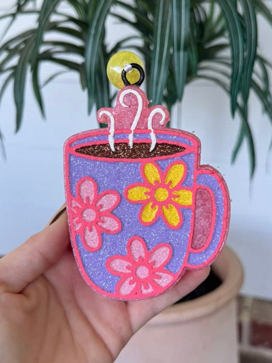 Floral Coffee Cup