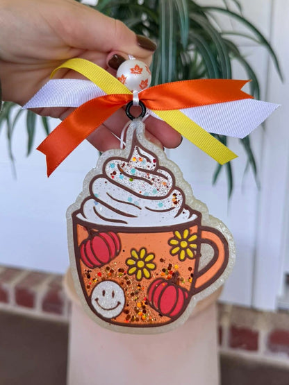 Hot Cocoa/Latte Fall Coffee Cup