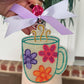 Floral Coffee Cup