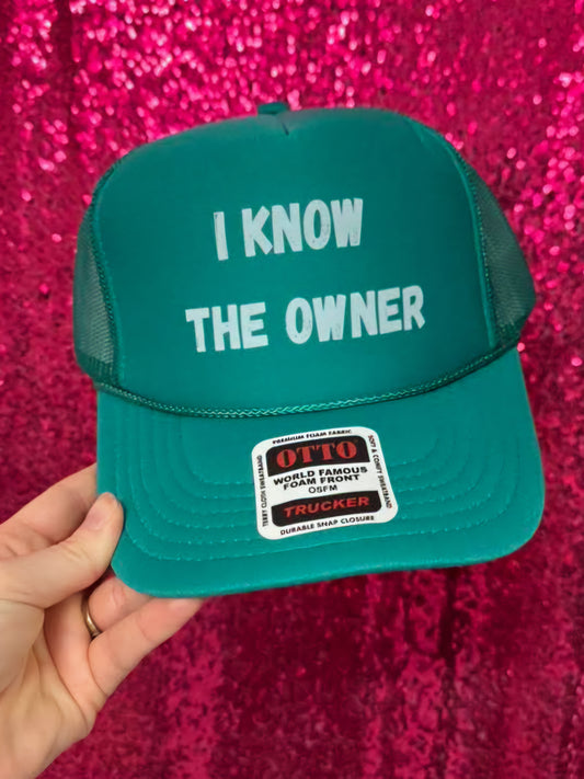 I Know The Owner