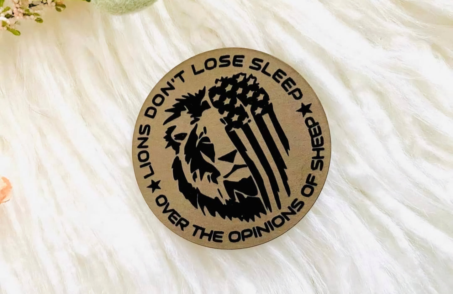 Lions Don't Lose Sleep Over The Opinions Of Sheep Hat