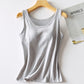 Round Neck Tank Top with Bra