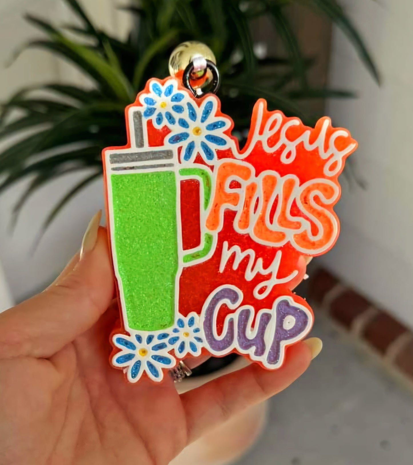 Jesus Fills My Cup Car Freshie