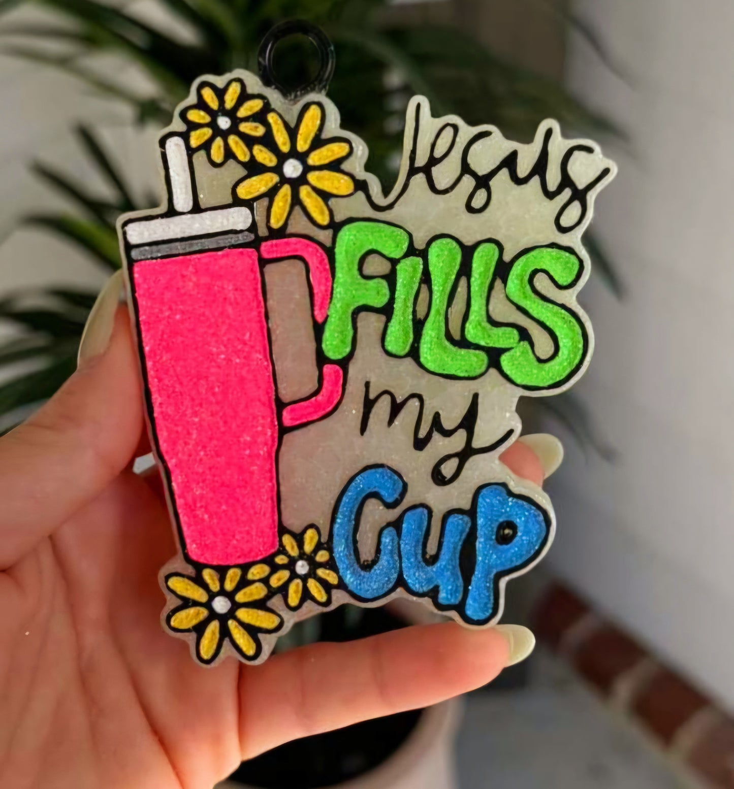 Jesus Fills My Cup Car Freshie