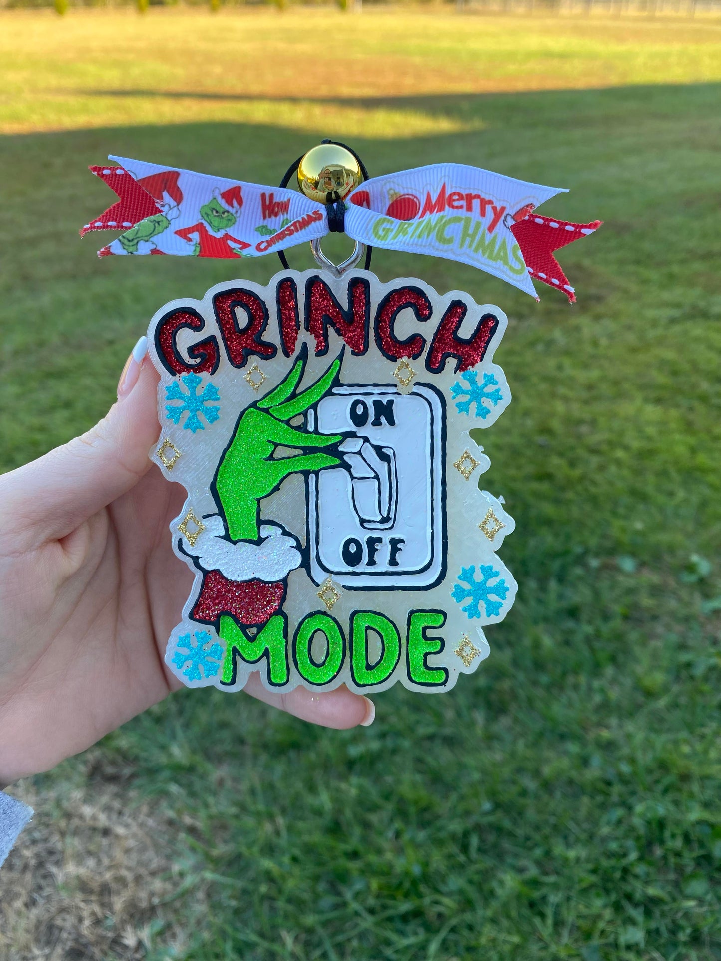 Grinch Mode Car Freshie