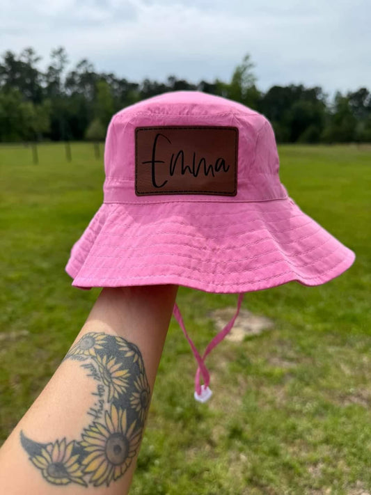 Personalized Toddler/Youth Bucket Hat SPF 50+