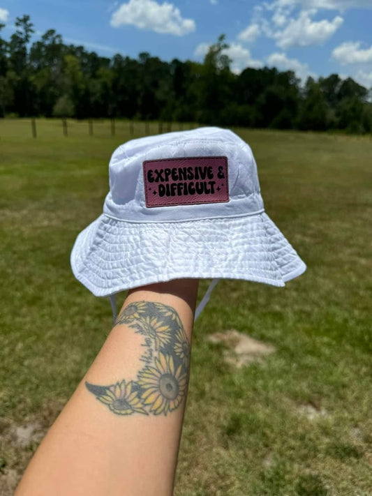 Expensive & Difficult Toddler/Youth Bucket Hat SPF 50+
