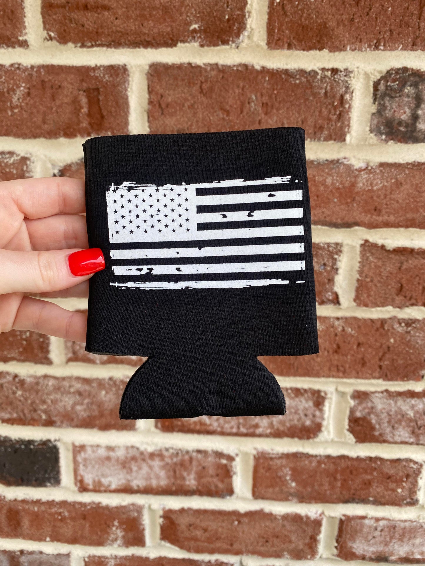 American Flag Koozie