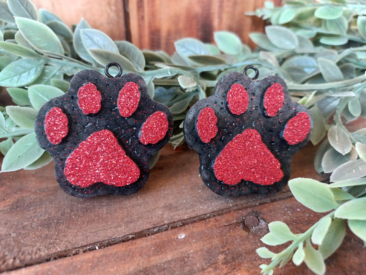 Paw Print Car Freshie Vent Clips