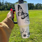Butterfly Floral 40 oz. Tumbler