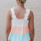 Summer Time Ruffle Strap Top