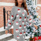 Santa Christmas Sweater Dress