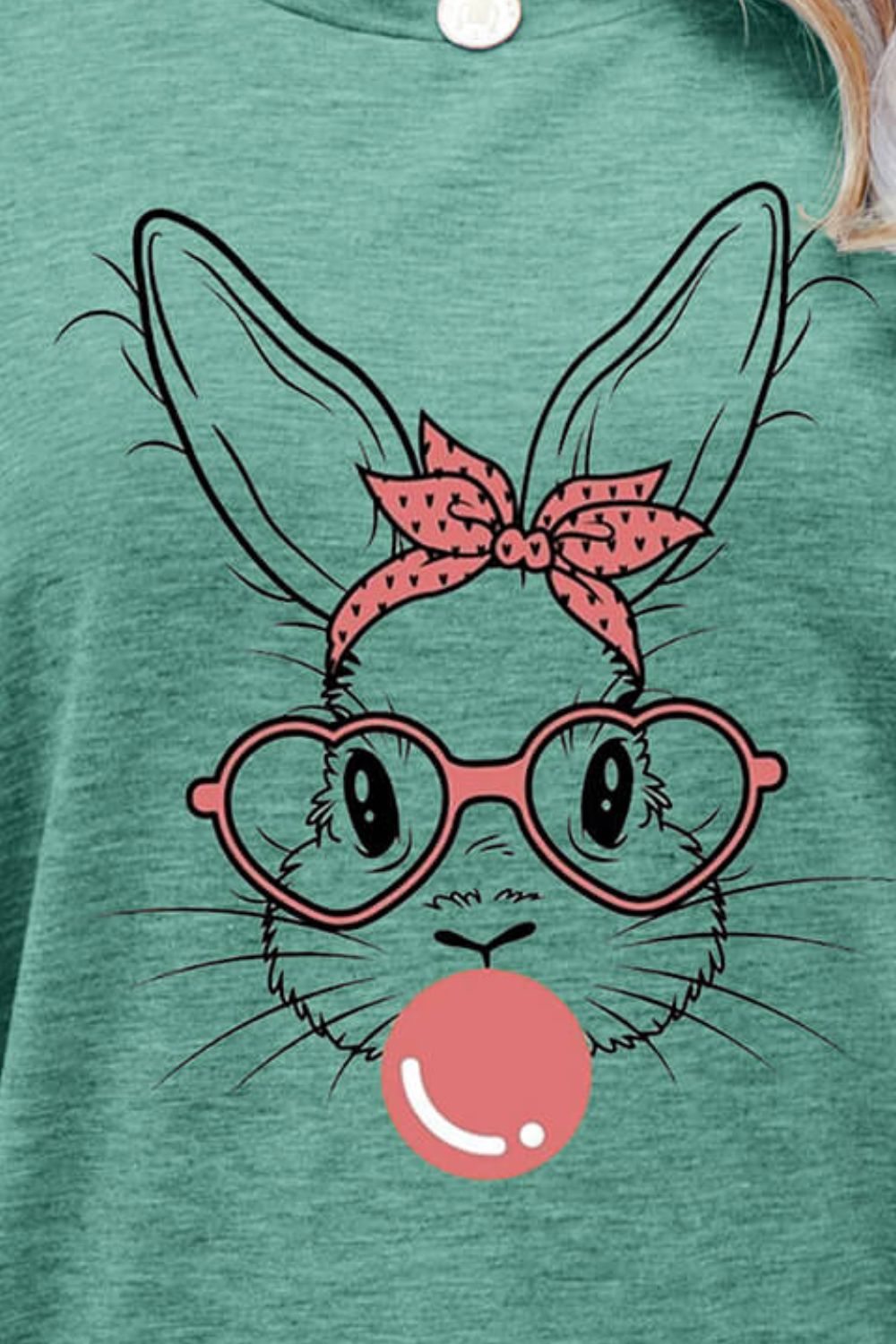 Bubblegum Bunny Graphic T-Shirt