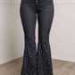 Concert Ready Button Fly Flare Jeans