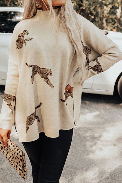 Stylish Cheetah Sweater