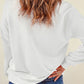 Love Embroidered Patch Style Sweatshirt