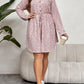 Dusty Pink Casual Dress