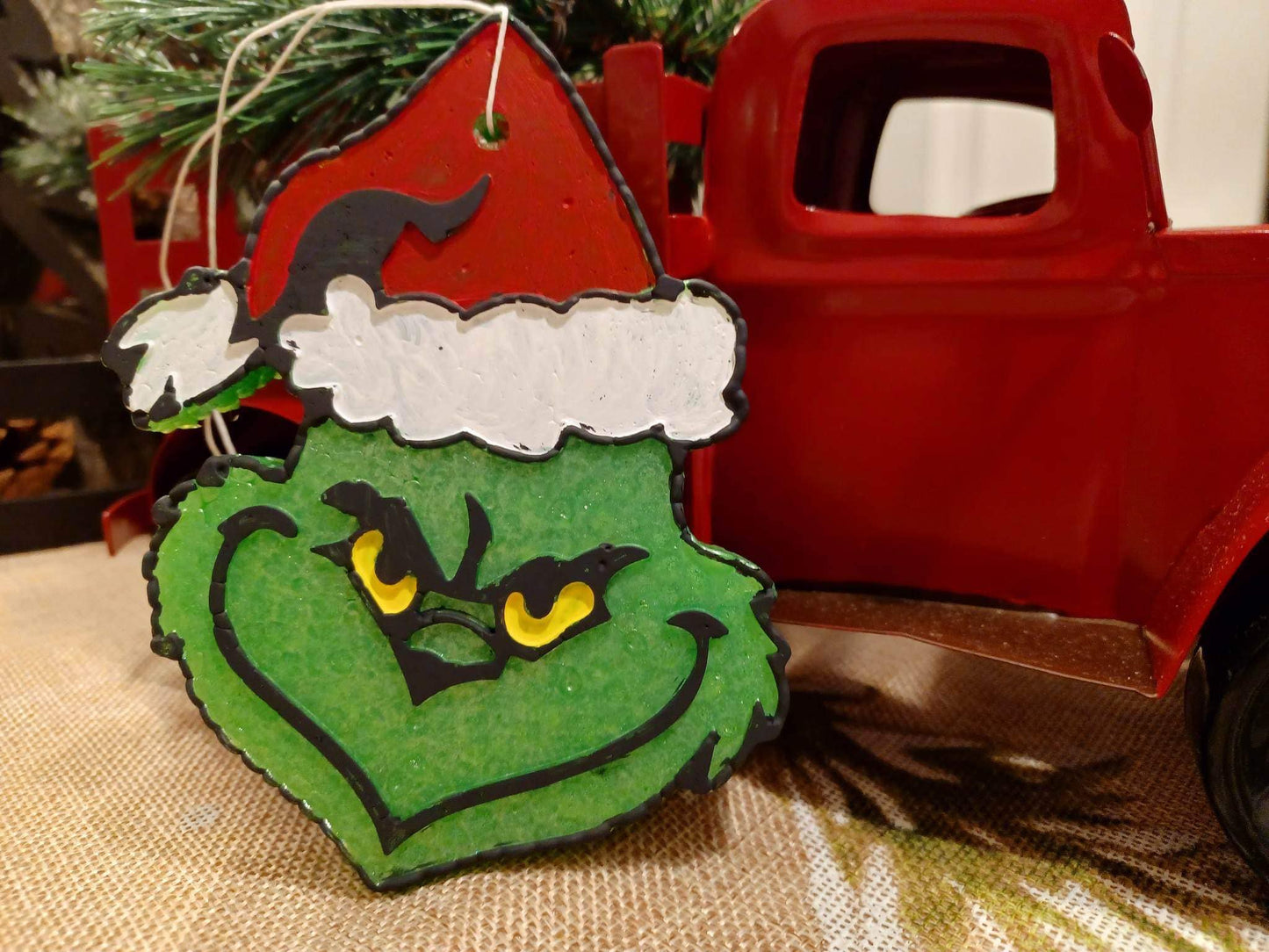 Grinch Car Freshie