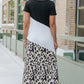 Leslie's Style Leopard Slit Dress