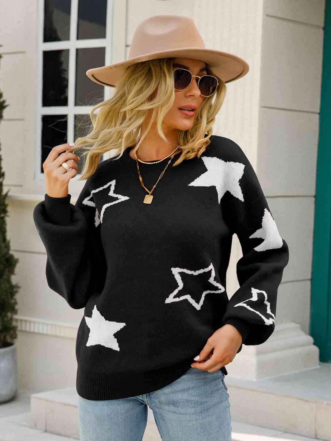 Amaretto Star Sweater